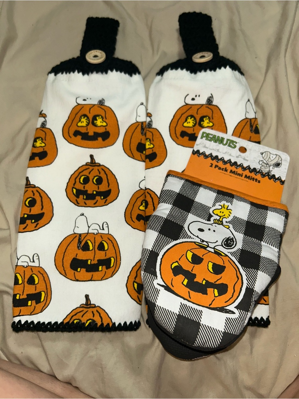Snoopy Halloween Kitchen Set